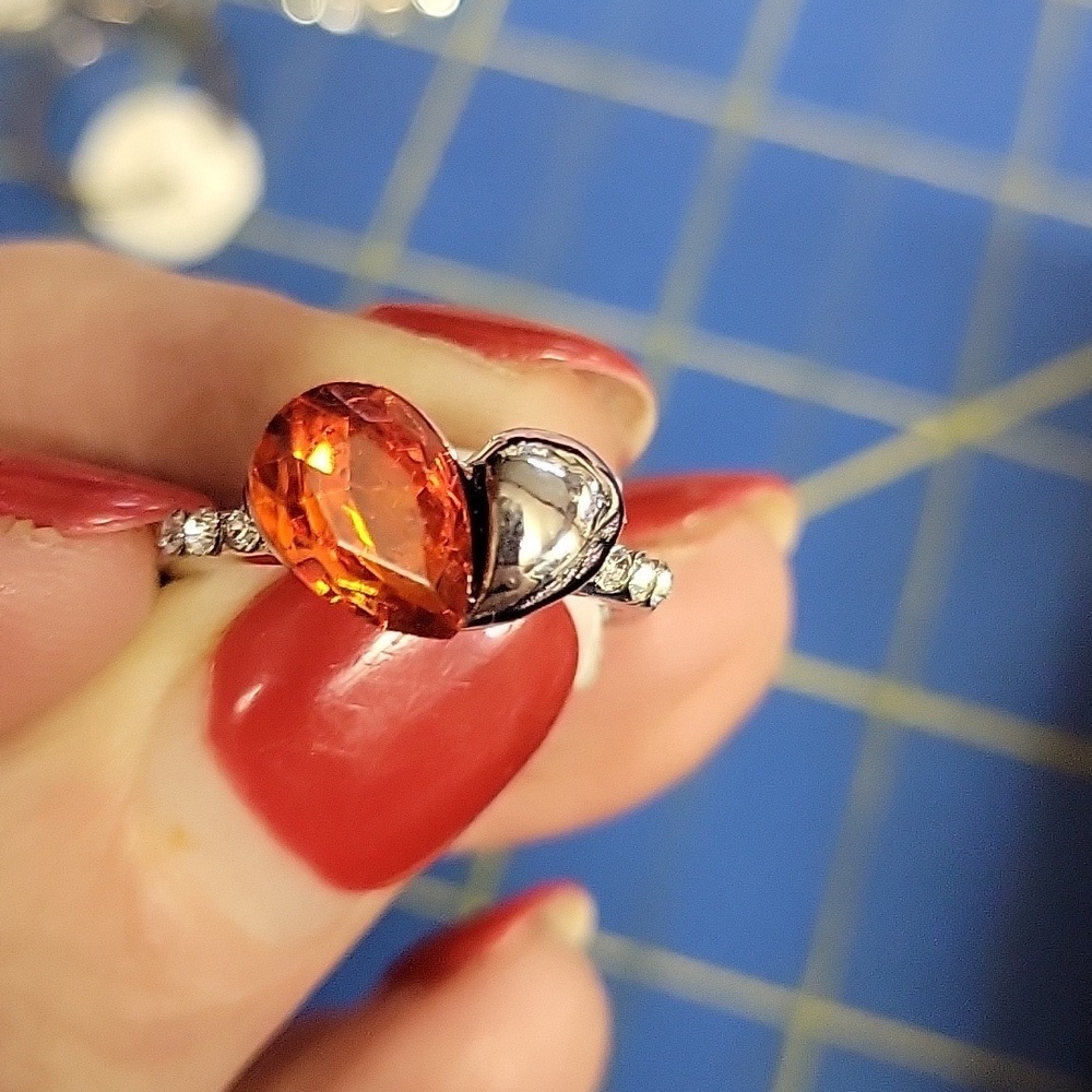 Beautiful Costume Jewelry Ring Size 6